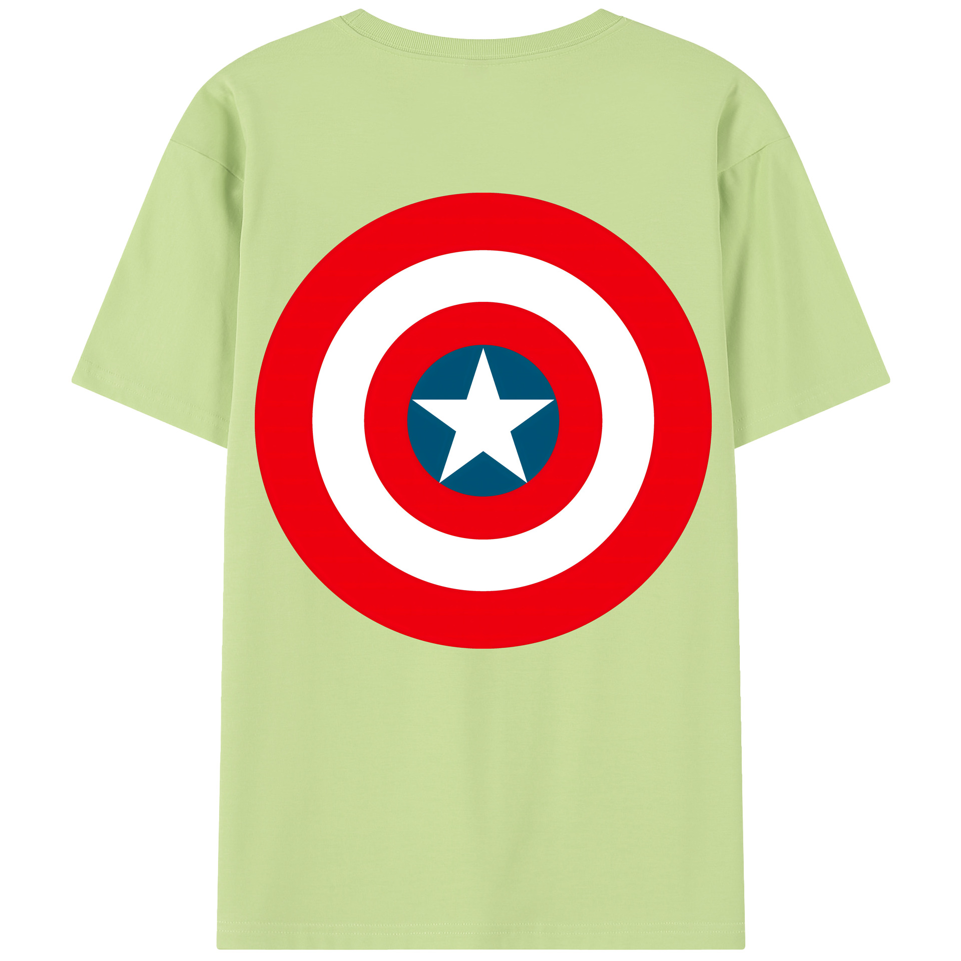 （画像用） アベンジャーズ The Avengers 綿100％半袖Tシャツ（背面プリント）